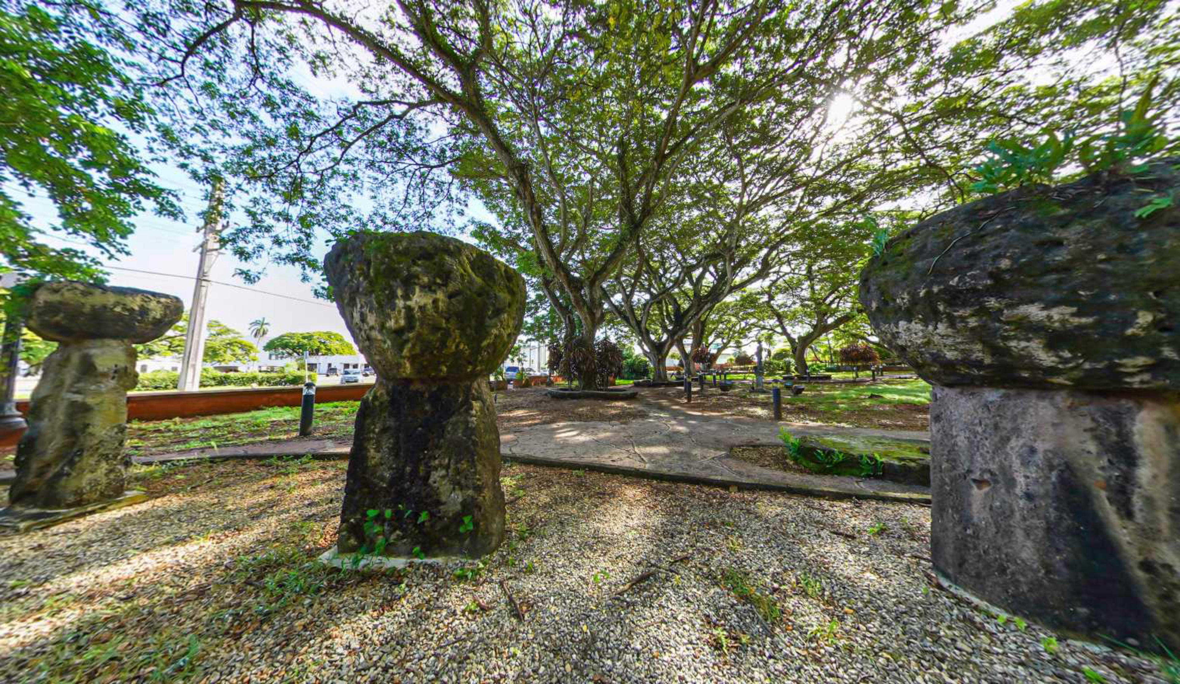 Senator Angel Leon Guerrero Santos Latte Stone Memorial Park, Hagåtña, Guam virtual tour preview
